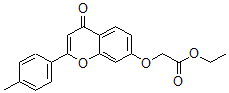 CAS#: 78298-71-2, Ethyl 2-[2-(4-Methylphenyl)-4-Oxochromen-7-Yl]Oxyacetate
