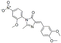 CAS#: 78311-94-1, (5Z)-5-[(3,4-Dimethoxyphenyl)Methylidene]-3-(2-Methoxy-4-Nitrophenyl)-2-Methylimidazol-4-One