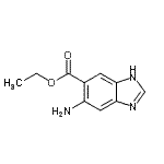 CAS 登录号：783248-93-1， 乙基5-氨基-1H-苯并咪唑-6-羧酸酯