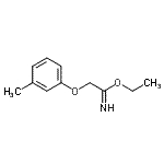 CAS#: 783252-08-4, Ethyl 2-(3-methylphenoxy)ethanimidate