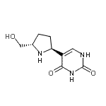 CAS#: 783290-11-9, 5-[(2S,5S)-5-(Hydroxymethyl)-2-pyrrolidinyl]-2,4(1H,3H)-pyrimidinedione