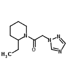 CAS#: 783293-50-5, 1-(2-Ethyl-1-piperidinyl)-2-(1H-1,2,4-triazol-1-yl)ethanone