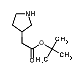 CAS#: 783301-96-2, 2-Methyl-2-propanyl 3-pyrrolidinylacetate