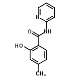 CAS#: 783370-77-4, 2-Hydroxy-4-methyl-N-(2-pyridinyl)benzamide