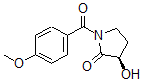 CAS#: 78340-51-9, (3R)-3-Hydroxy-1-(4-Methoxybenzoyl)Pyrrolidin-2-One