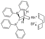 CAS#: 78355-59-6, (2S,3S)-(+)-2,3-Bis(Diphenylphosphino)Bicyclo[2.2.1]Hept-5-Ene(1,5-Cyclooctadiene)Rhodium(I)Tetrafluoroborate