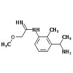 CAS 登录号：784121-55-7， N-[3-(1-氨基乙基)-2-甲基苯基]-2-甲氧基乙脒