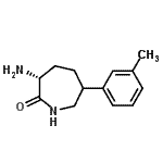 CAS#: 784156-08-7, (3R)-3-Amino-6-(3-methylphenyl)-2-azepanone