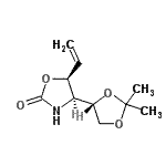 CAS#: 784191-96-4, (4S,5S)-4-[(4S)-2,2-Dimethyl-1,3-dioxolan-4-yl]-5-vinyl-1,3-oxazolidin-2-one