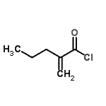 CAS#: 78450-85-8, 2-Methylenepentanoyl chloride