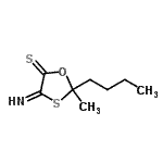 CAS#: 784999-81-1, 2-Butyl-4-imino-2-methyl-1,3-oxathiolane-5-thione