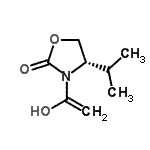 CAS#: 785021-63-8, (4S)-3-(1-Hydroxyvinyl)-4-isopropyl-1,3-oxazolidin-2-one