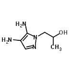 CAS#: 785042-35-5, 1-(4,5-Diamino-1H-pyrazol-1-yl)-2-propanol