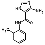 CAS 登录号：785047-62-3， 4-氨基-N-(2-甲基苯基)-1H-咪唑-5-甲酰胺