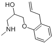 CAS#: 78510-05-1, 1-(2-Allyl-Phenoxy)-3-Methylamino-Propan-2-Ol