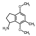 CAS 登录号：785717-80-8， 4,7-二甲氧基-6-甲基-1-茚满胺