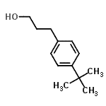 CAS#: 78574-08-0, 3-[4-(2-Methyl-2-propanyl)phenyl]-1-propanol
