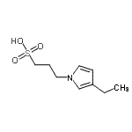 CAS 登录号：785749-87-3， 3-(3-乙基-1H-吡咯-1-基)-1-丙烷磺酸