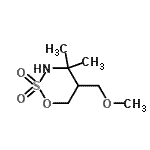 CAS#: 785804-10-6, 5-(Methoxymethyl)-4,4-dimethyl-1,2,3-oxathiazinane 2,2-dioxide