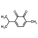 CAS#: 78617-27-3, 3-Isopropyl-6-methyl-1,2-benzoquinone