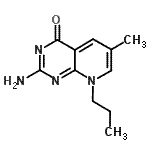 CAS#: 786614-49-1, 2-Amino-6-methyl-8-propylpyrido[2,3-d]pyrimidin-4(8H)-one