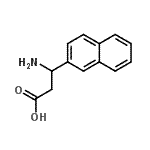 CAS#: 786637-72-7, 3-Amino-3-(2-naphthyl)propanoic acid