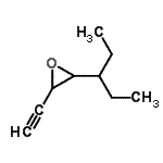 CAS#: 786713-05-1, 2-Ethynyl-3-(3-pentanyl)oxirane