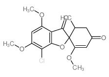 CAS#: 78739-00-1, 7-Chloro-3',4,6-Trimethoxy-5'-Methylspiro[1-Benzofuran-2,4'-Cyclohex-2-Ene]-1',3-Dione