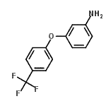 CAS 登录号：78748-23-9， 3-[4-(三氟甲基)苯氧基]苯胺