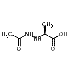 CAS#: 787488-94-2, (2S)-2-(2-Acetylhydrazino)propanoic acid