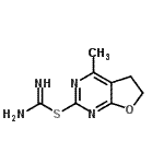 CAS#: 787500-81-6, 4-Methyl-5,6-dihydrofuro[2,3-d]pyrimidin-2-yl carbamimidothioate