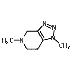 CAS#: 787526-95-8, 1,5-Dimethyl-4,5,6,7-tetrahydro-1H-[1,2,3]triazolo[4,5-c]pyridine
