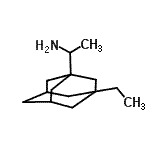 CAS#: 787541-94-0, 1-(3-Ethyladamantan-1-yl)ethanamine