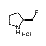 CAS#: 787564-55-0, (2S)-2-(Fluoromethyl)pyrrolidine hydrochloride (1:1)