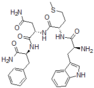 CAS#: 78758-93-7, L-tryptophyl-L-methionyl-L-asparaginyl-L-Phenylalaninamide