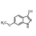 CAS#: 787580-89-6, 6-Methoxy-1H-indazol-3-ol