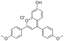CAS#: 78776-53-1, 2,4-Bis(4-Methoxyphenyl)Chromenylium-7-Ol Chloride