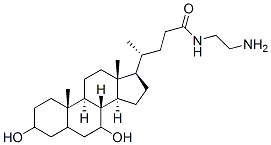CAS#: 78793-10-9, (4R)-N-(2-Aminoethyl)-4-[(3R,5S,7R,8R,9S,10S,13R,14S,17S)-3,7-Dihydroxy-10,13-Dimethyl-2,3,4,5,6,7,8,9,11,12,14,15,16,17-Tetradecahydro-1H-Cyclopenta[a]Phenanthren-17-Yl]Pentanamide