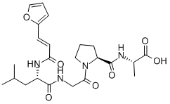 CAS 登录号：78832-65-2， 2-呋喃丙烯酰-L-亮氨酰甘氨酰-L-脯氨酰-L-丙氨酸