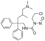 CAS 登录号：78850-57-4， 1-(2-氯乙基)-3-[5-二甲基氨基-4-甲基-2,2-二(苯基)戊基]-1-亚硝基脲