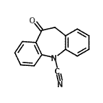 CAS#: 78880-65-6, 10-Oxo-10,11-dihydro-5H-dibenzo[b,f]azepine-5-carbonitrile