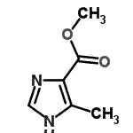 CAS#: 78892-68-9, Methyl 4-methyl-1H-imidazole-5-carboxylate