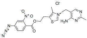 CAS#: 78897-57-1, 2-[3-[(4-Amino-2-Methylpyrimidin-5-Yl)Methyl]-4-Methyl-1,3-Thiazol-3-Ium-5-Yl]Ethyl 4-Azido-2-Nitrobenzoate Bromide Hydrobromide