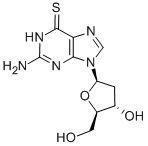 CAS 登录号：789-61-7， 6-硫代-2'-脱氧鸟苷