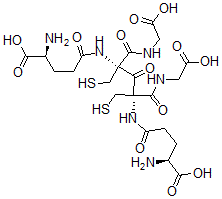 CAS#: 78971-64-9, (2S)-2-Amino-5-[[(2S,4S)-4-[[(4S)-4-Amino-5-Hydroxy-5-Oxopentanoyl]Amino]-1,5-Bis(Carboxymethylamino)-1,3,5-Trioxo-2,4-Bis(Sulfanylmethyl)Pentan-2-Yl]Amino]-5-Oxopentanoic Acid
