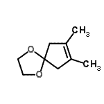 CAS#: 78978-47-9, 7,8-Dimethyl-1,4-dioxaspiro[4.4]non-7-ene