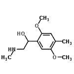 CAS#: 790149-10-9, 1-(2,5-Dimethoxy-4-methylphenyl)-2-(methylamino)ethanol