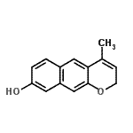 CAS#: 790302-41-9, 4-Methyl-2H-benzo[g]chromen-8-ol