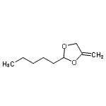 CAS#: 79033-12-8, 4-Methylene-2-pentyl-1,3-dioxolane