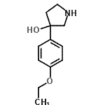 CAS 登录号：790606-43-8， 3-(4-乙氧基苯基)-3-吡咯烷醇